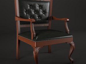 banquette and armchair lui rambay Modello 3D