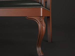 banquette and armchair lui rambay 3D Model