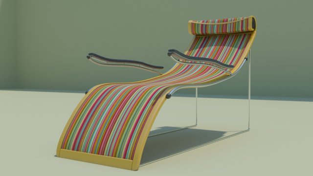 arm chair 3D Model .c4d .max .obj .3ds .fbx .stl .blend 