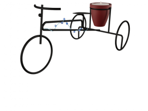canlde Model 3D