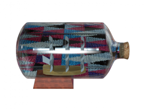 ship in a bottle Modelo 3D