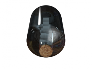 ship in a bottle Modelo 3D