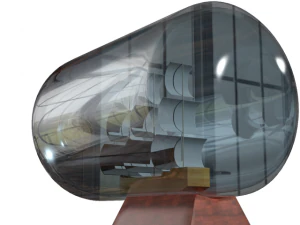 ship in a bottle 3D Model