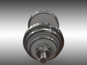 ダンベル 3Dモデル