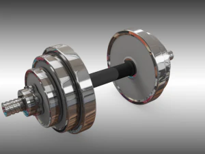 ダンベル 3Dモデル