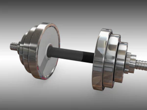 ダンベル 3Dモデル