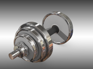 dumbbell 3D Модель