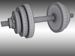 dumbbell 3D Модель