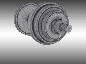 dumbbell 3D Модель