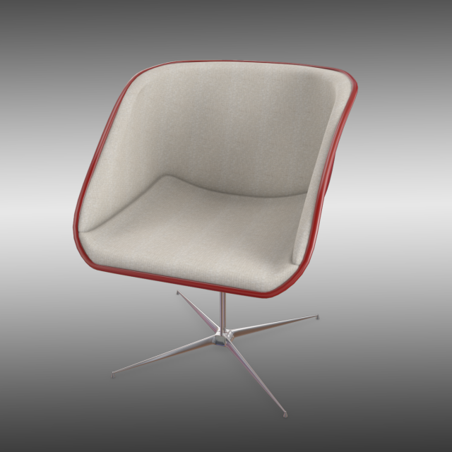 chair 3D Model .c4d .max .obj .3ds .fbx .stl .blend 