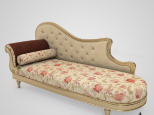 couch josephine Modelo 3D