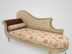 couch josephine 3D Model