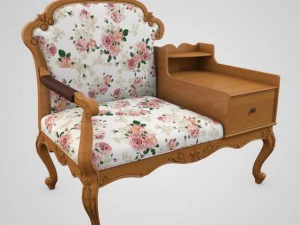 bankietowy dąb pałacowy m18 Model 3D