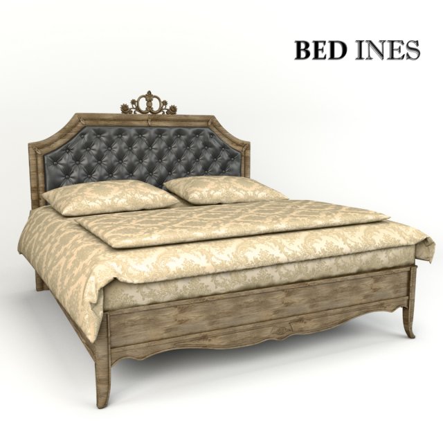bed ines Model 3D .c4d .max .obj .3ds .fbx .stl .blend 
