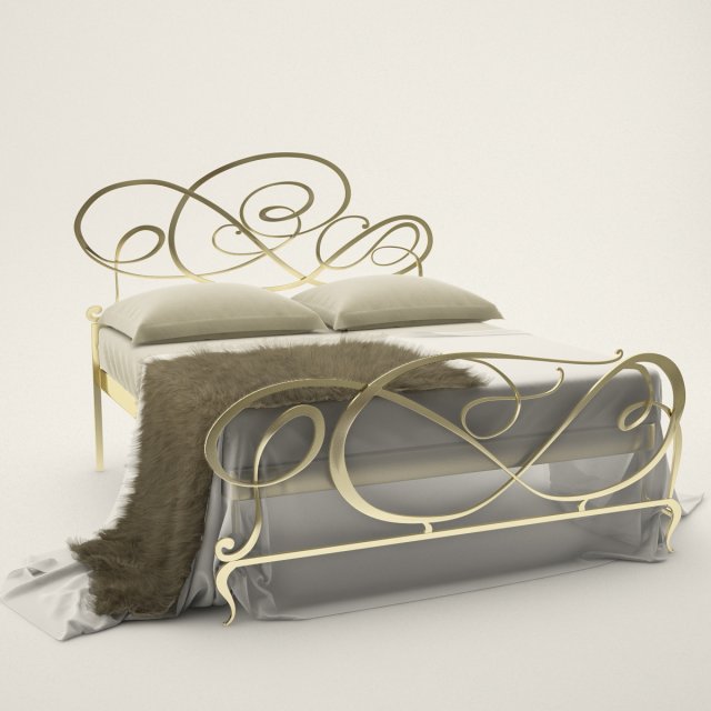 bed sissy a2600 3Dモデル .c4d .max .obj .3ds .fbx .stl .blend 