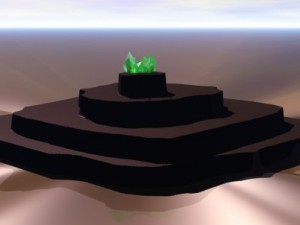 candy crystal with chocolate 3D Model