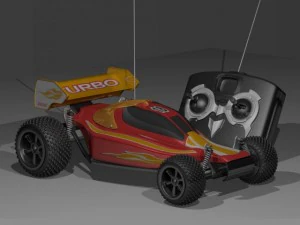 radio speelgoedauto 3D Model