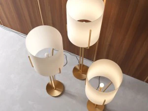 zemin lambası 3D Model