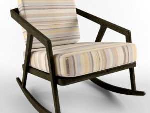 rocking chair Modello 3D