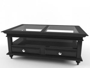 panama cocktail table Modello 3D