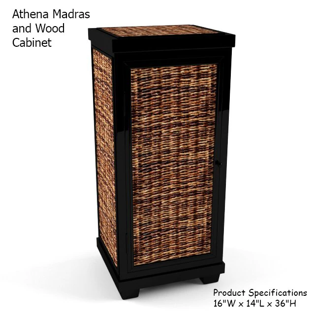 athena madras and wood cabinet 3D Model .c4d .max .obj .3ds .fbx .stl .blend 