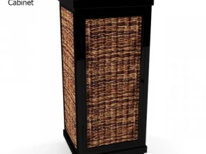athena madras en houten kast 3D Model