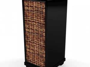 athena madras and wood cabinet 3D Model