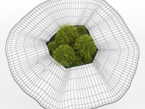 decorative stump Modelo 3D