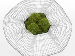 decorative stump 3D Model