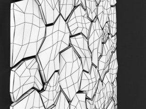 stone panel Modèle 3D