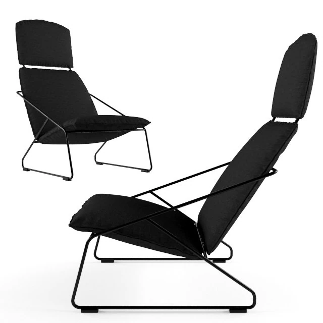 villstad easy chair 3D Model .c4d .max .obj .3ds .fbx .stl .blend 