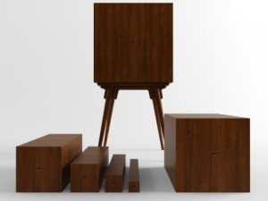 the fibonacci cabinet 3D Модель