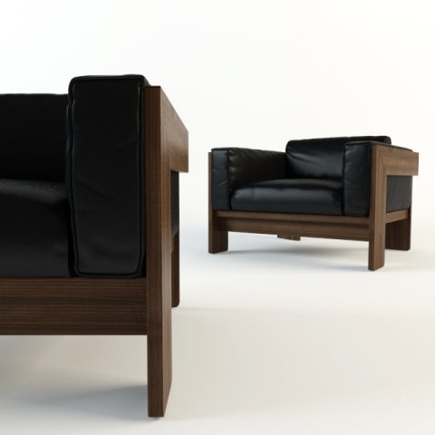 chair 3D Model .c4d .max .obj .3ds .fbx .stl .blend 
