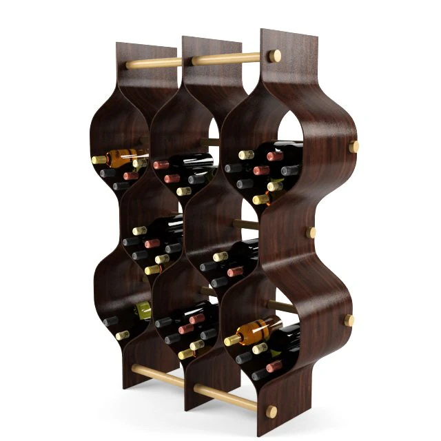 bottle rack 3D Model .c4d .max .obj .3ds .fbx .stl .blend 