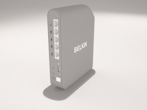 belkin router 3D Model