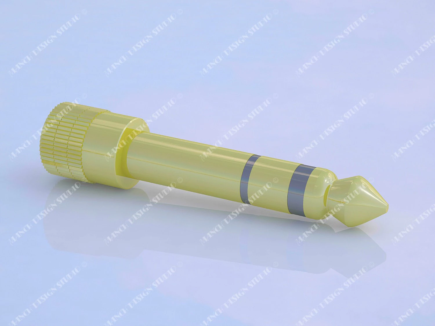 złącze Model 3D .c4d .max .obj .3ds .fbx .stl .blend 