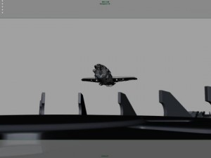 khal airship animation Model 3D