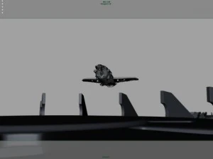 animation du dirigeable khal Modèle 3D