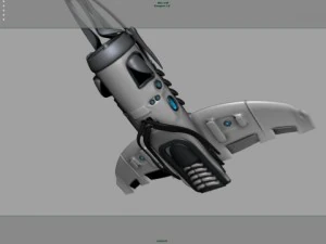 animation du dirigeable khal Modèle 3D