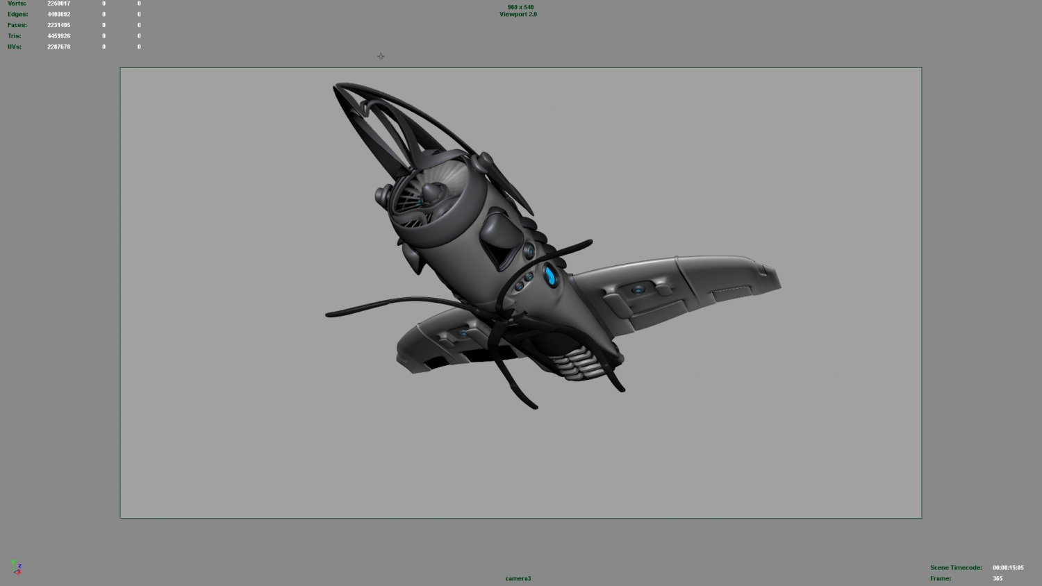 Khal Airship Animation 3D Модель In Анимации 3DExport