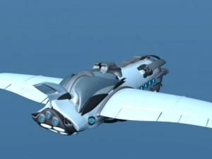 dirigible khal amañado Modelo 3D