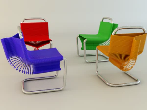 coat check chair 3D Model