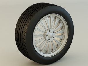 wheel 3D Model