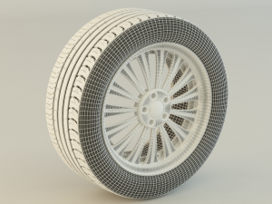 wheel Model 3D