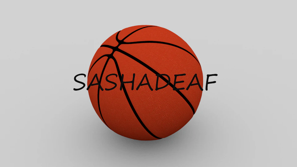 basketball 3D Model .c4d .max .obj .3ds .fbx .stl .blend 