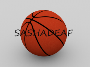 basketball Modelo 3D