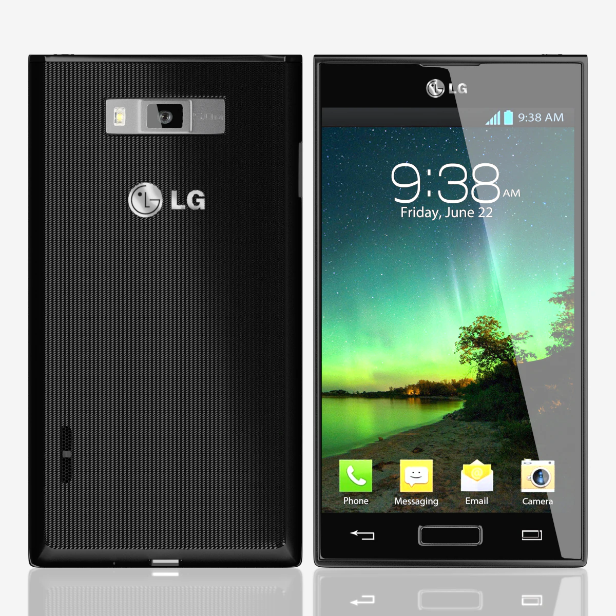 lg optimus l7 3D Model .c4d .max .obj .3ds .fbx .stl .blend