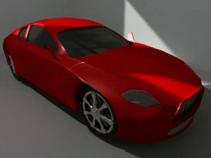 astoal martin car 3D Model