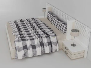 bed 3D Model