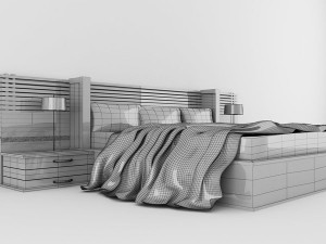 bed Model 3D